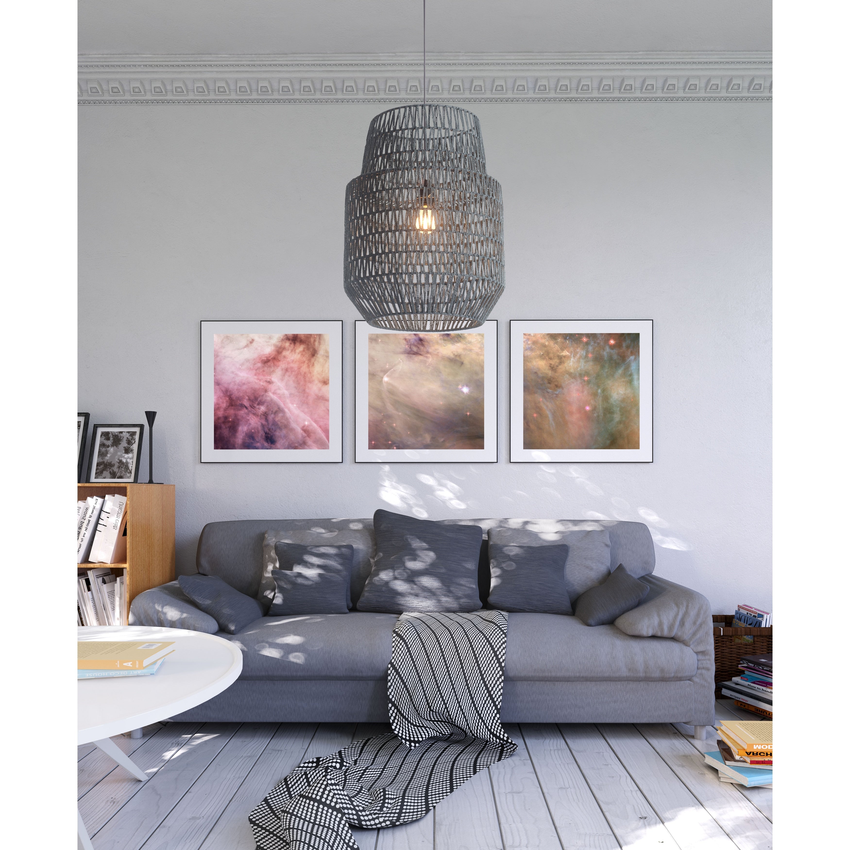 Daydream Grey Ceiling Lamp
