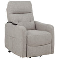 Dayes Upholstered Power Lift Recliner Chair