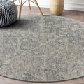 Dazed Floral Escape Indoor Area Rug 79 Round 79 Round