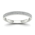 De Couer 1 4Ct Tdw Diamond Wedding Band White