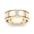 De Couer 14K Yellow Gold 1 2Ct Tdw Diamond Mens Classic Wedding Band