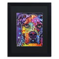 Dean Russo American Bulldog 121609 Matted Framed Art