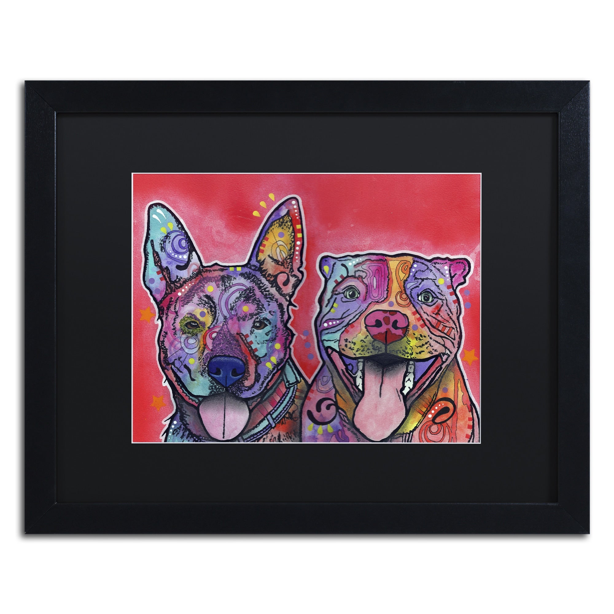 Dean Russo Latte Hijiki Matted Framed Art