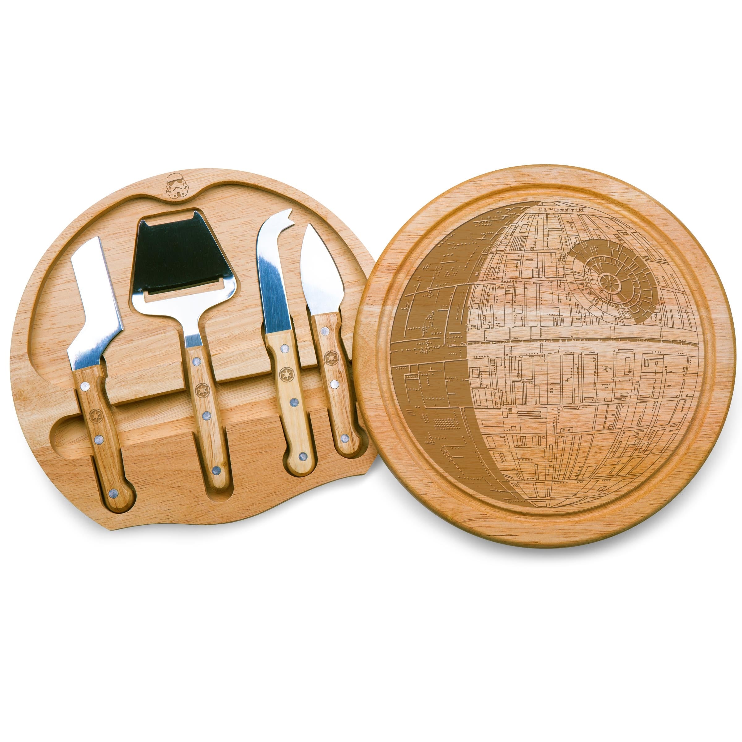 Death Star Circo Cheese Board Tools Set