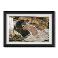 Death And The Maiden 1915 Egon Schiele Custom Framed Print