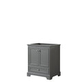 Deborah 30 Inch Dark Gray Single Vanity Cabinet No Mirror
