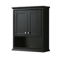 Deborah Wall Mounted Storage Cabinet In Dark Espresso