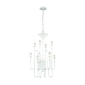 Decatur 8 Light Chandelier Matte White