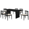 Decker 7 Piece 82 Inch Rectangular Dining Set