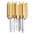 Deco 1 Light Wall Light With Medallion Gold Finish Medallion Gold