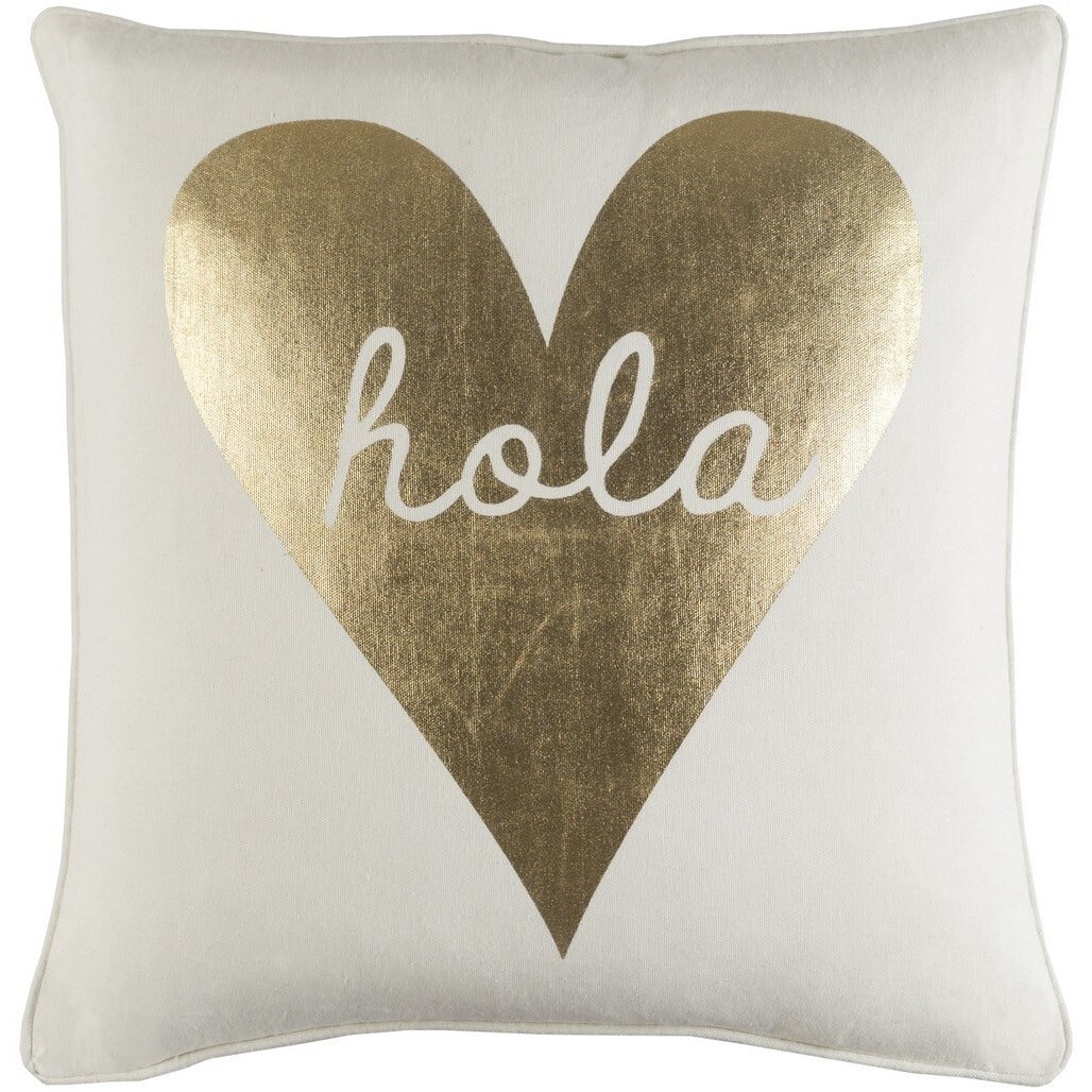 Decorative 18 Inch Hill Feather Down Or Polyester Filled Throw Pillow