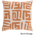 Decorative Abington 18 Inch Poly Or Feather Down Filled Throw Pillow