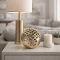 Decorative Aluminum Mesh Orb 6.75