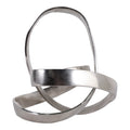 Aluminum Knot Sculpture 7 Gold