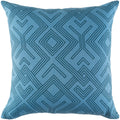 Decorative Asbury Denim 18 Inch Throw Pillow Cover