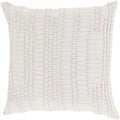 Decorative Ballina 18 Inch Poly Or Feather Down Filled Throw Pillow