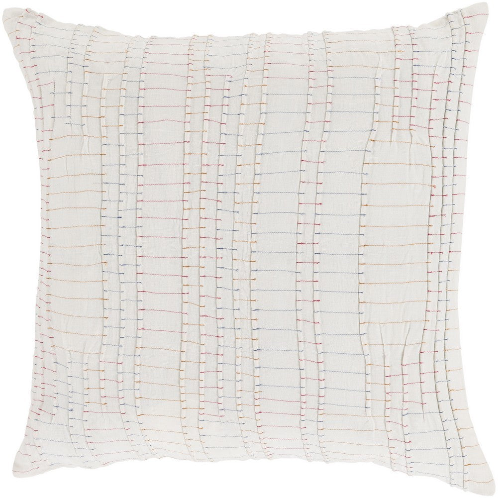 Decorative Ballina 18 Inch Poly Or Feather Down Filled Throw Pillow