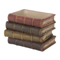Decorative Book Stack Vase 5 H