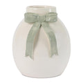 Decorative Bow Sculpted Vase Set Of 4