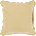 Decorative Buckingham 22 Inch Poly Or Feather Down Filled Throw Pillow