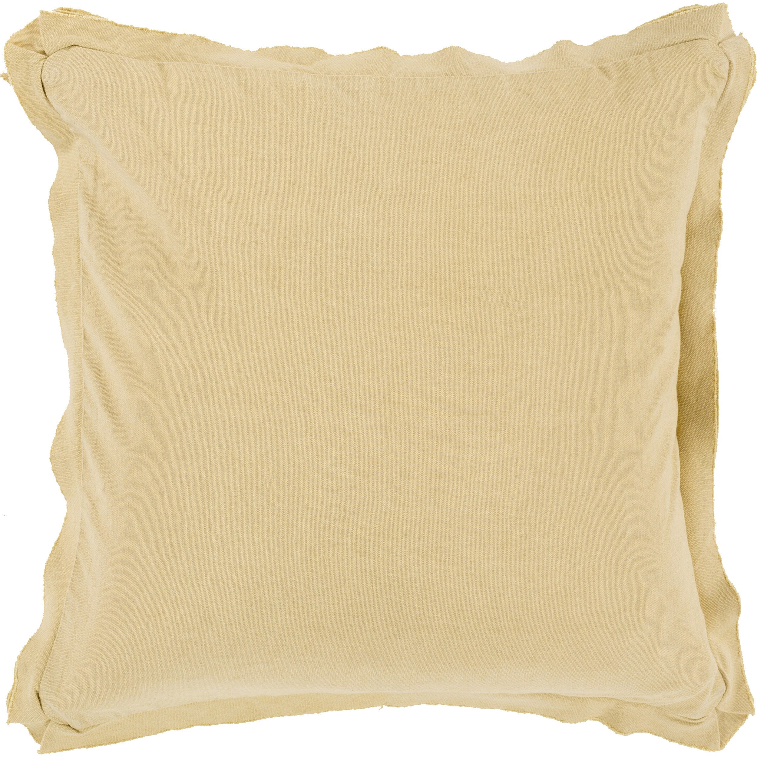 Decorative Buckingham 22 Inch Poly Or Feather Down Filled Throw Pillow