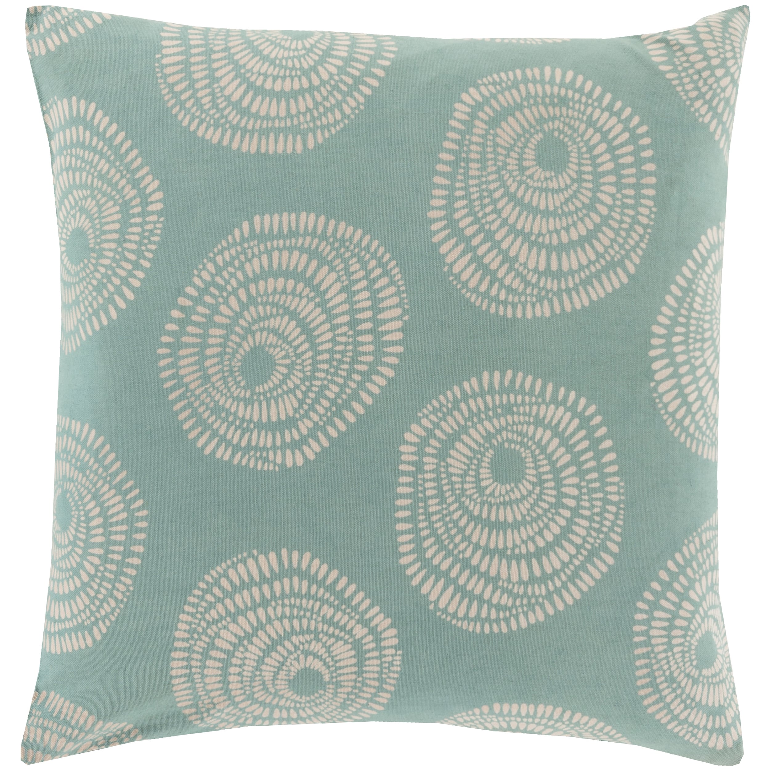 Decorative Cailyn Circles And Dots 18 Inch Throw Pillow