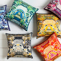 Decorative Campbell 20 Inch Feather Down Or Poly Filled Throw Pillow
