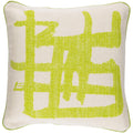 Decorative Chambery 20 Inch Feather Down Or Poly Filled Throw Pillow