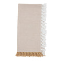 Decorative Cotton Napkins Set Of 4 Fringe Edge Detail For Dining And Entertaining 20 X20