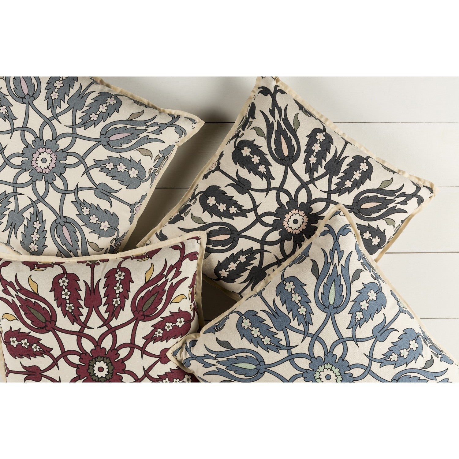 Decorative Emmet 22 Inch Feather Down Or Poly Filled Throw Pillow