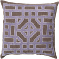 Decorative Felder 22 Inch Poly Or Feather Down Filled Throw Pillow