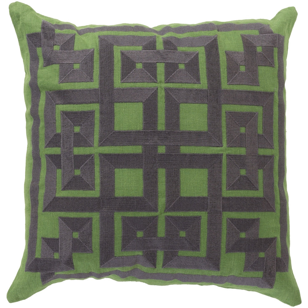 Decorative Felipe 22 Inch Geometric Pillow