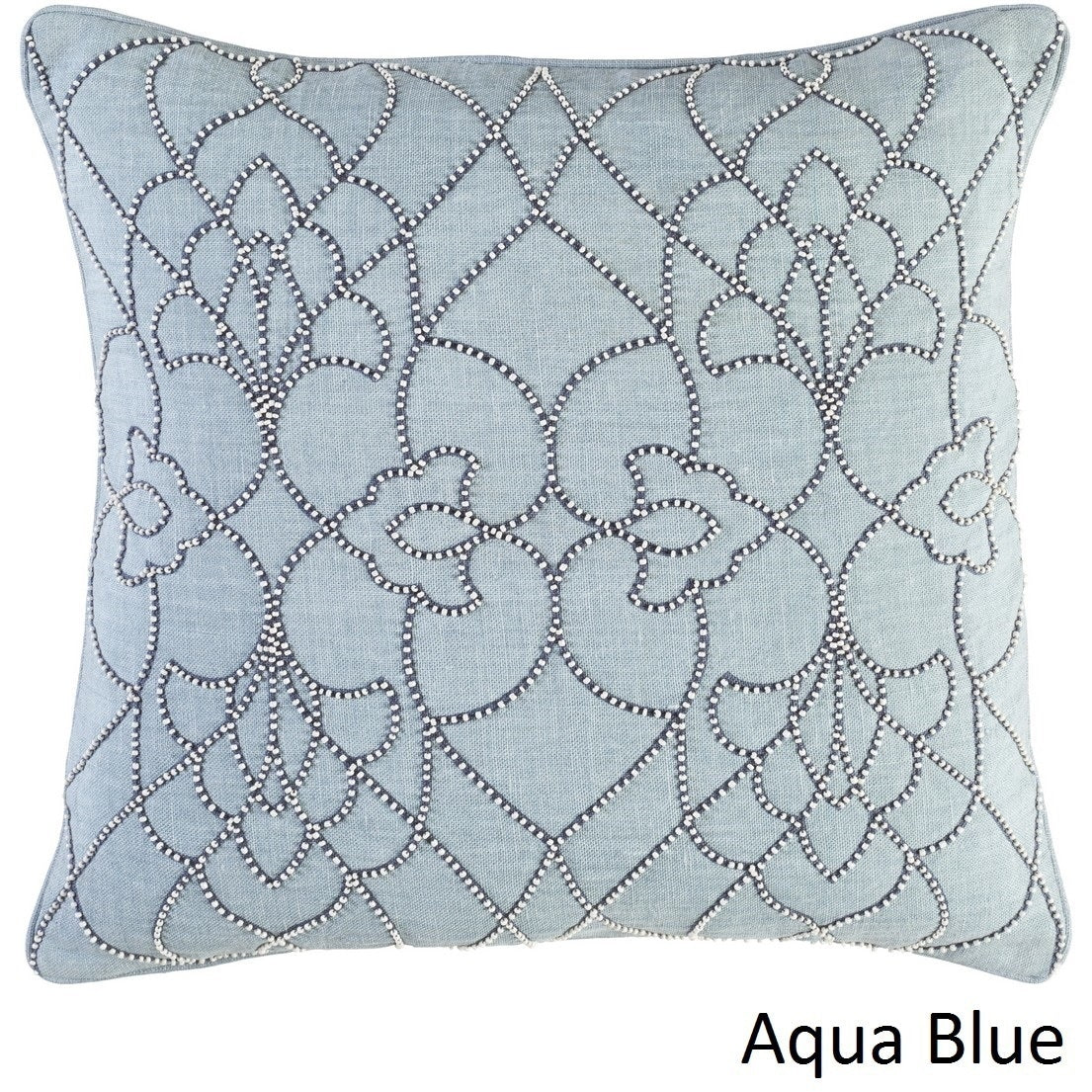Decorative Feng 22 Inch Feather Down Or Poly Filled Throw Pillow