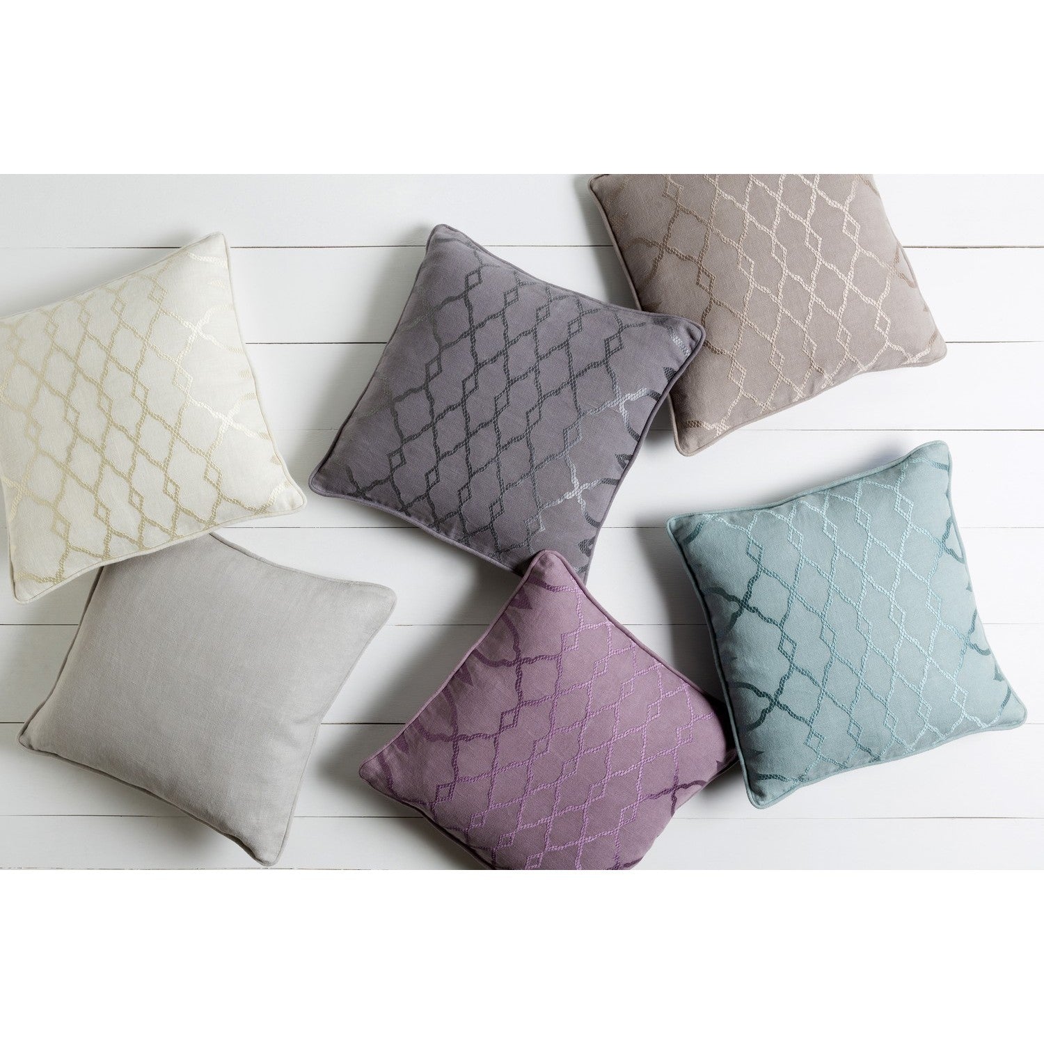Decorative Fong 20 Inch Poly Or Feather Down Filled Pillow