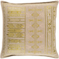 Decorative Fort Worth Lime 22 Inch Throw Pillow Cover