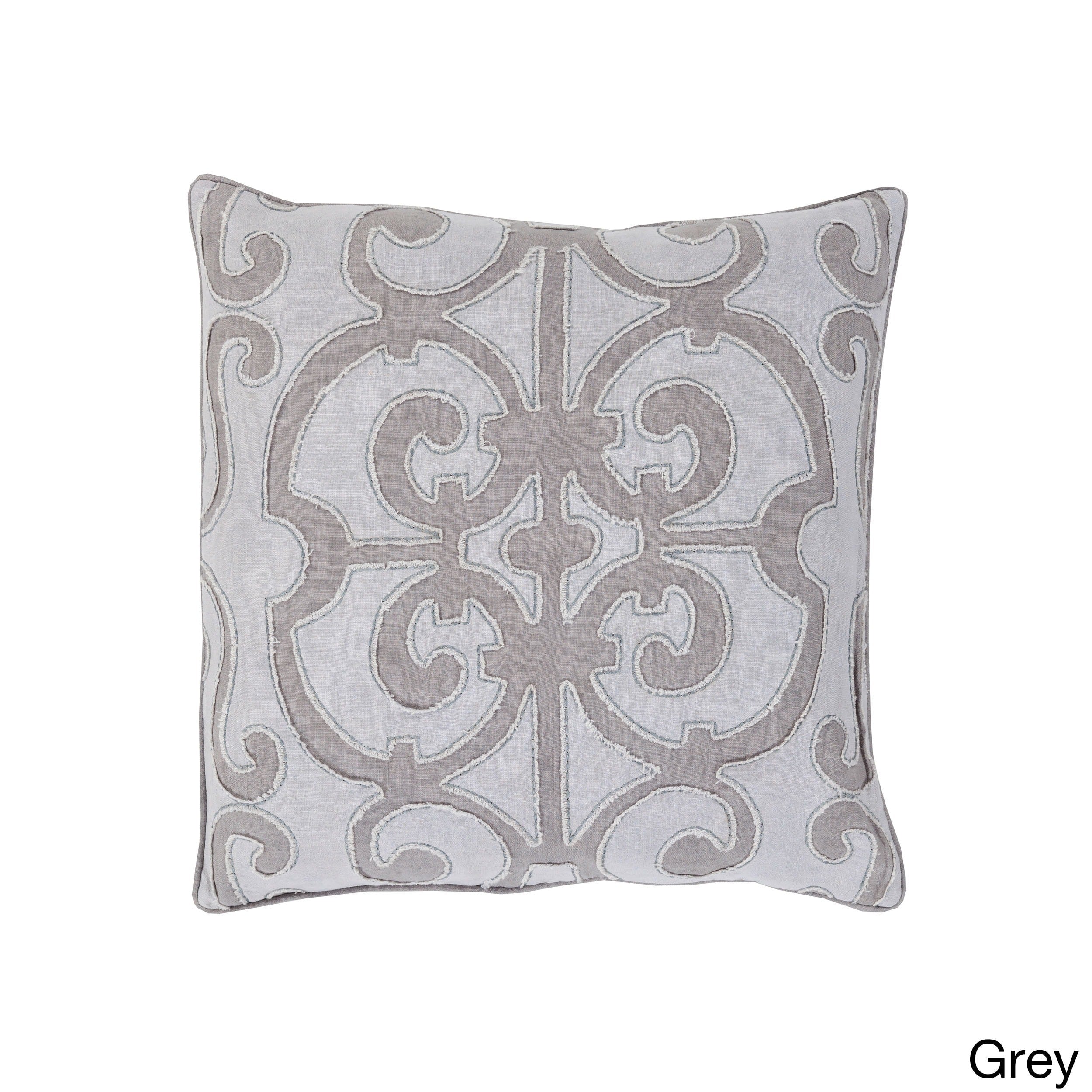 Decorative Ingraham Feather Down Or Polyester Filled Pillow 18 Inch