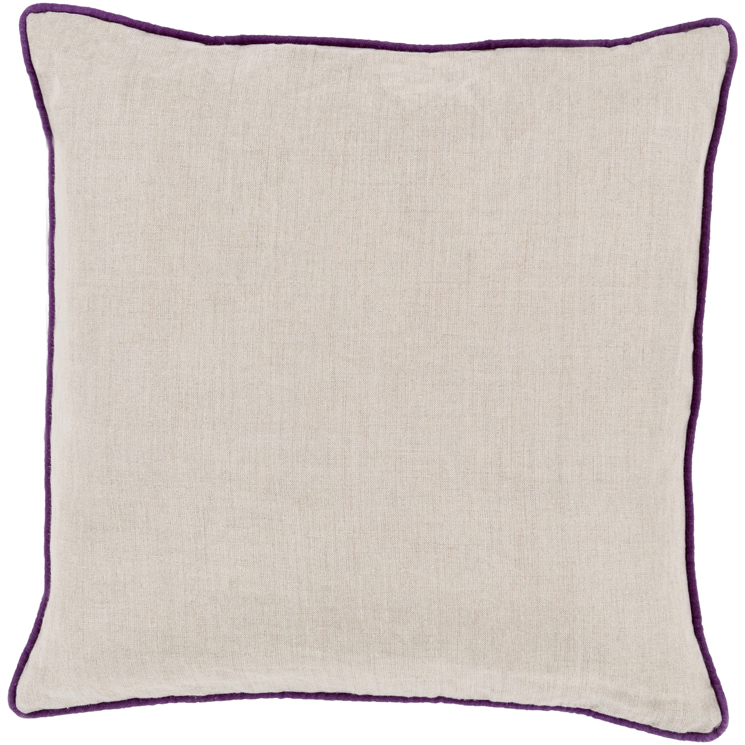 Decorative Kirwan 18 Inch Poly Or Feather Down Filled Throw Pillow
