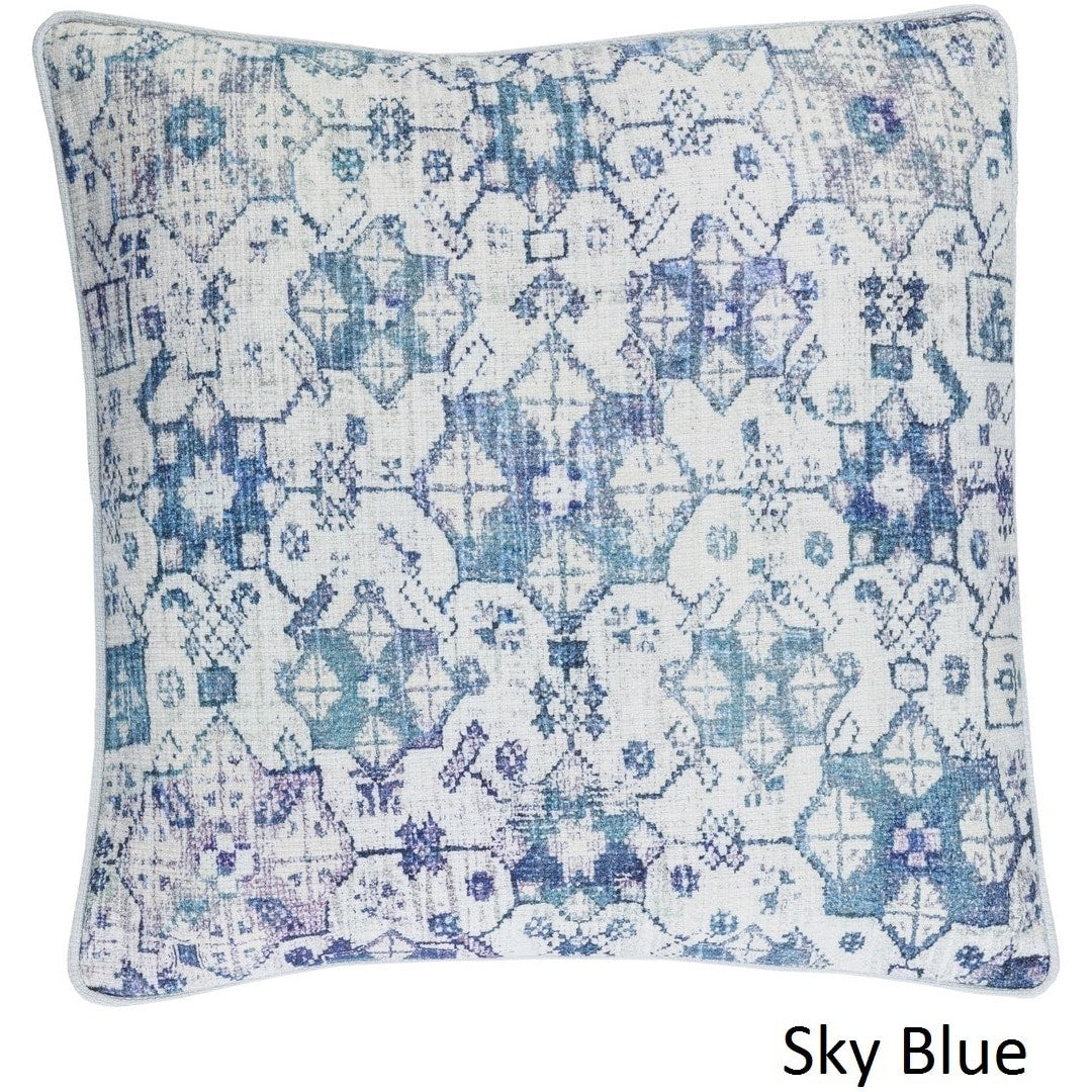 Decorative Lasvegas 20 Inch Feather Down Polyester Filled Throw Pillow