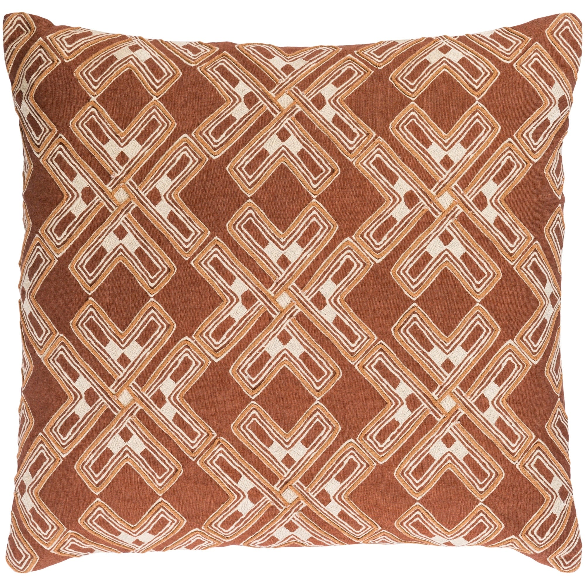 Decorative Lauren Camel 22 Inch Throw Pillow Cover