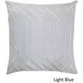 Decorative List 18 Inch Poly Or Feather Down Filled Throw Pillow