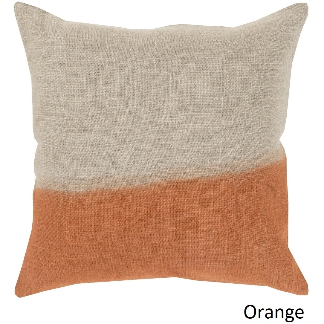 Decorative Mcdaniels 18 Inch Poly Or Feather Down Filled Pillow
