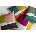 Decorative Minh 22 Inch Poly Or Feather Down Filled Pillow