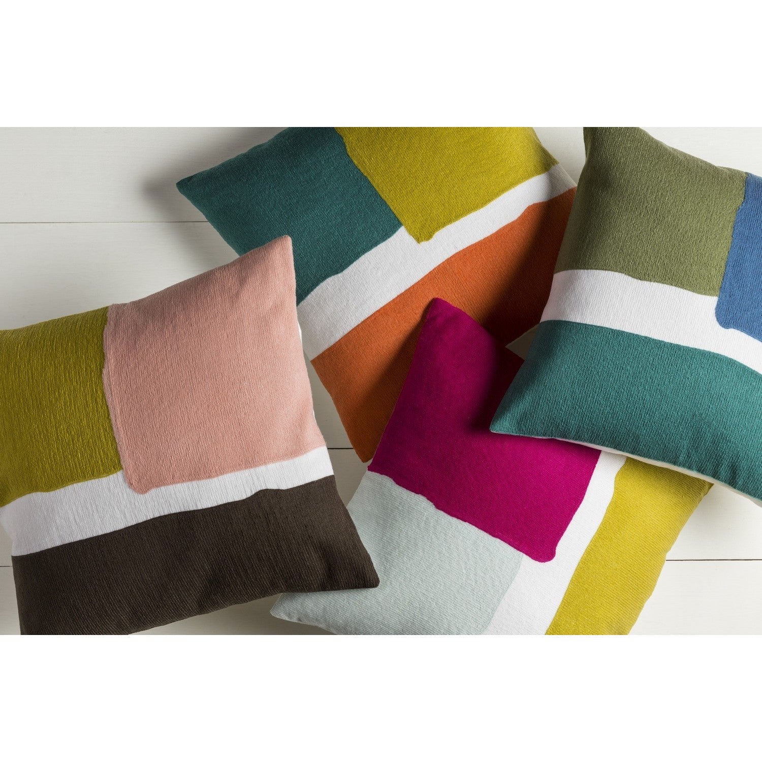Decorative Minh 22 Inch Poly Or Feather Down Filled Pillow