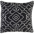 Decorative Perpignan 20 Inch Feather Down Or Poly Filled Throw Pillow