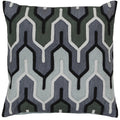 Decorative Peterlee 22 Inch Geometric Pillow Cover