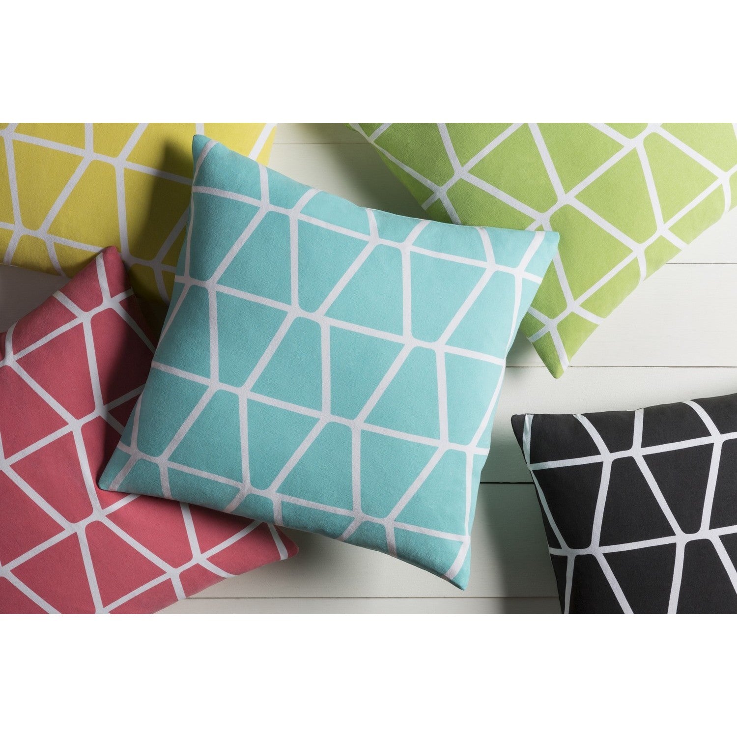 Decorative Pole 22 Inch Poly Or Feather Down Filled Throw Pillow