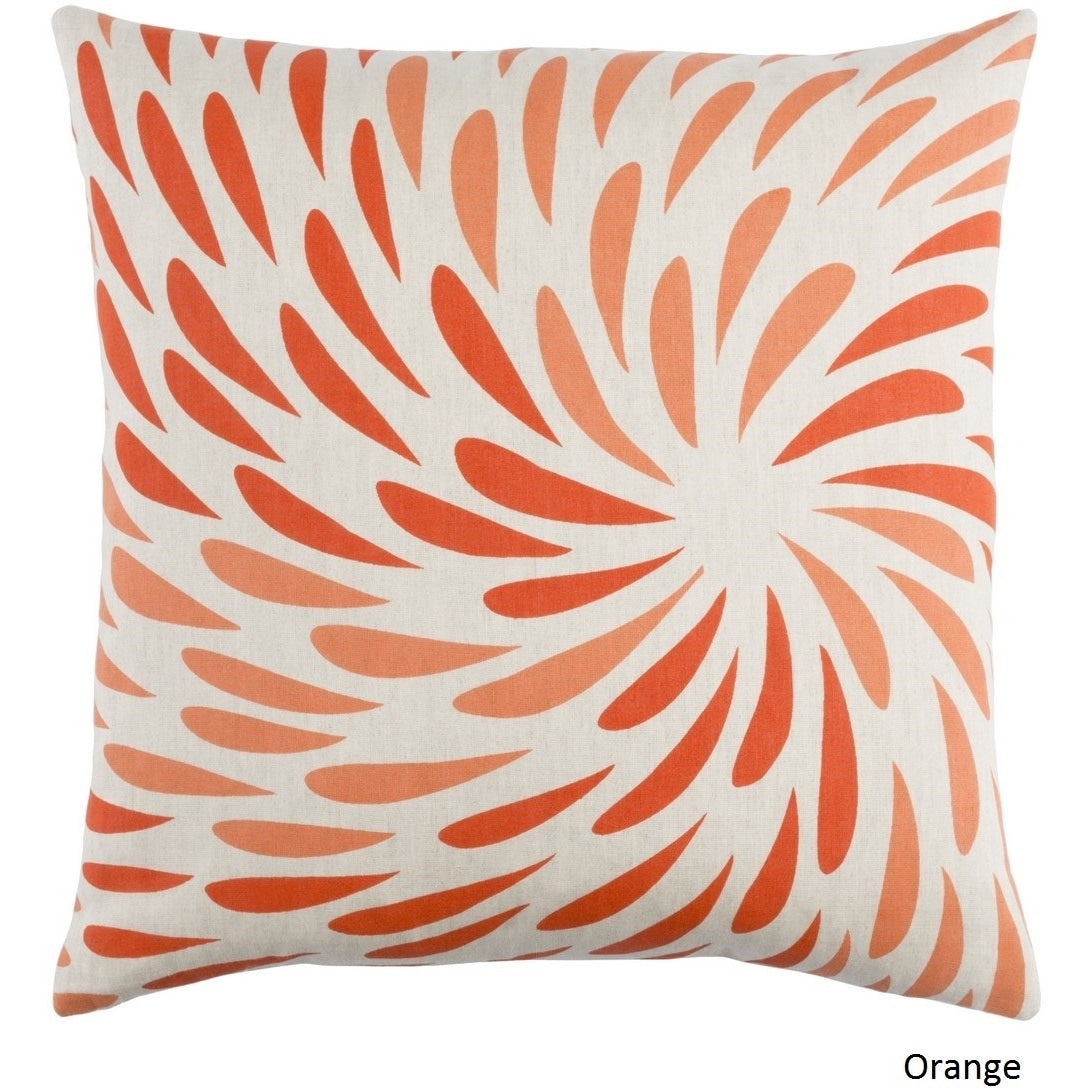 Decorative Pontoise 20 Inch Feather Down Or Poly Filled Throw Pillow