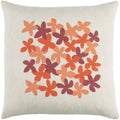 Decorative Poole 18 Inch Feather Down Or Poly Filled Throw Pillow