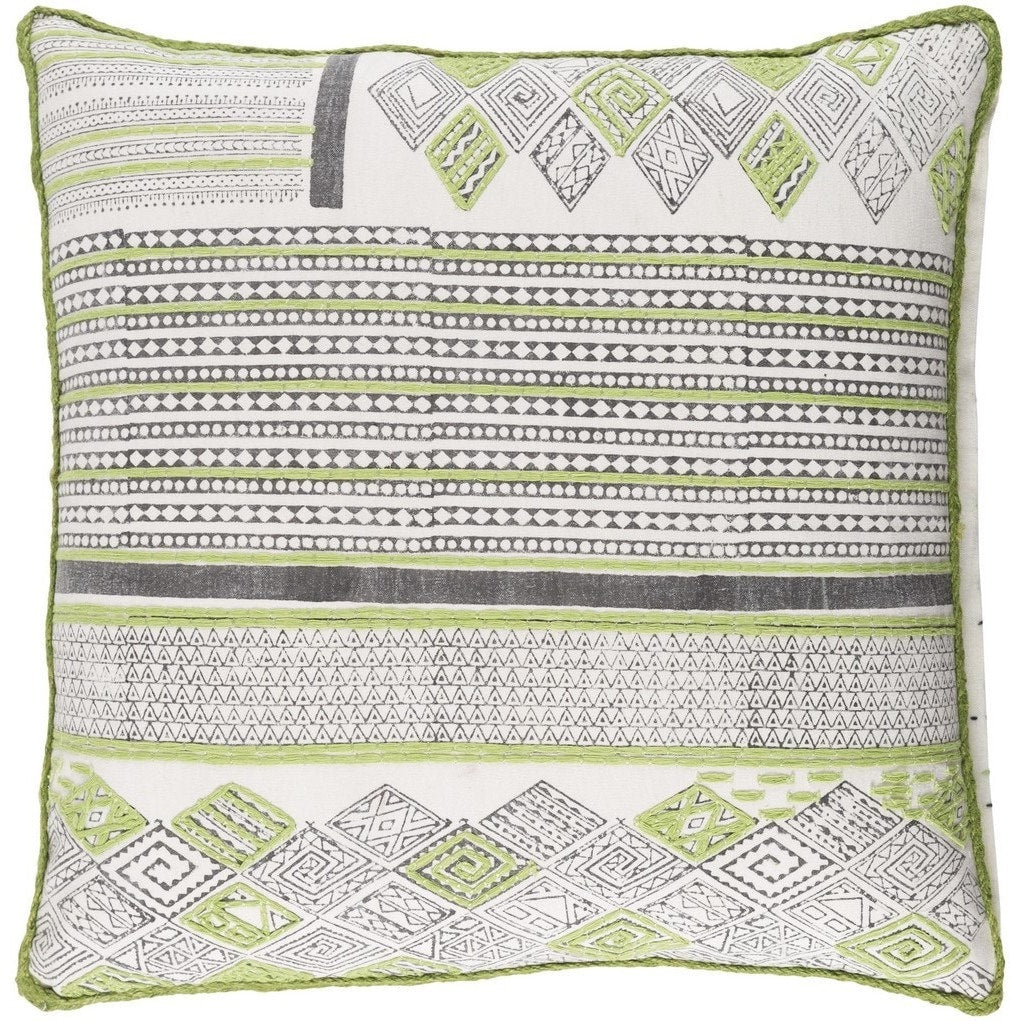 Decorative Prance 22 Inch Feather Down Or Poly Filled Pillow