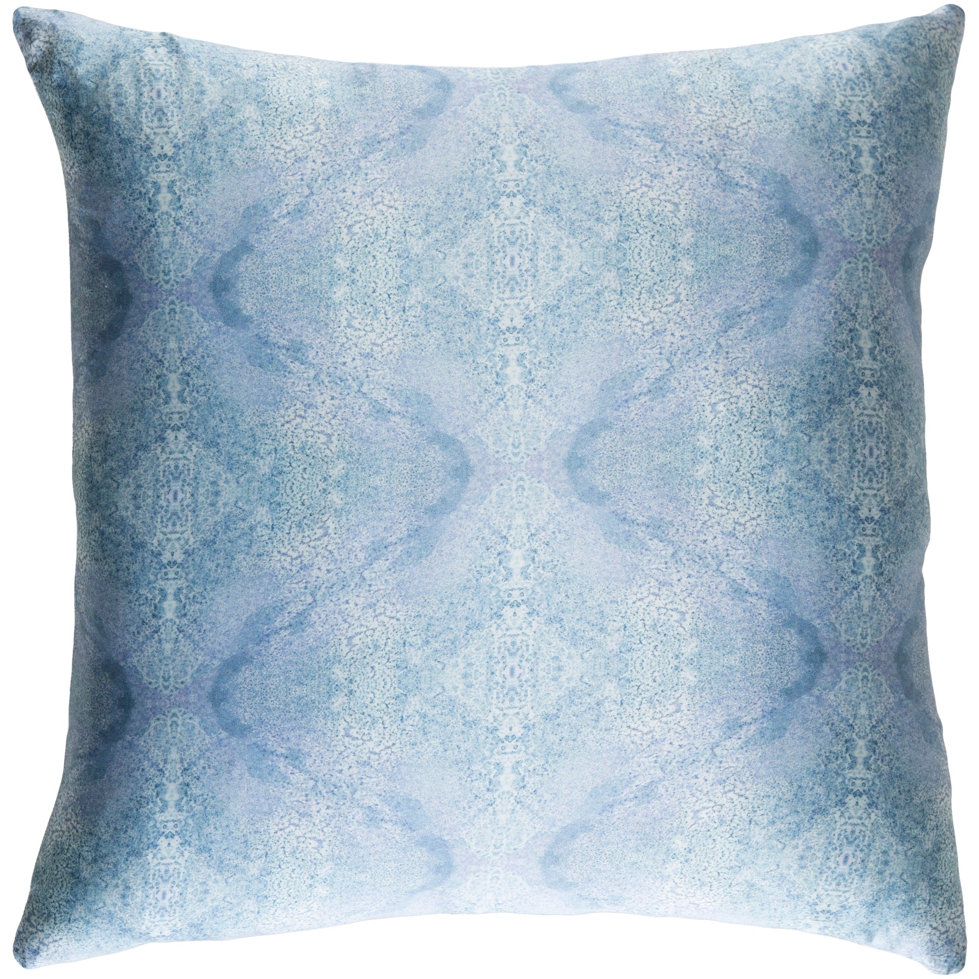 Decorative Puteaux Denim 18 Inch Throw Pillow Cover